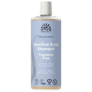 Urtekram Fragrance Free Shampoo | 500 ml | duftfreies Shampoo für sensible Kopfhaut