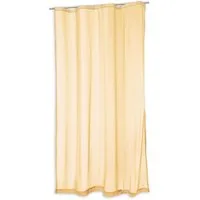Haus und Deko Gardine Voile Vorhang mit Kräuselband Gardine Sheer in transparent ca. 140x24 (1 St), Kräuselband, transparent, Polyester