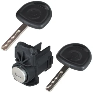 Türschloss Schließzylinder VORNE LINKS + 2x Schlüssel für Opel Corsa D 06-14 / Astra H 2004-