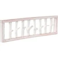 DESIGN DELIGHTS Wandgarderobe WANDGARDEROBE TREIBHOLZ UNIKAT, 80x22cm (BxH), Garderobe, Hakenleiste