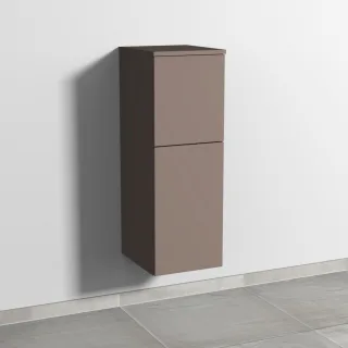 Sanipa 3way Mittelschrank mit 1 Tür und 1 Auszug, Taupe-Matt, SP1251T SP1251T