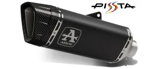 Sport Auspuff Arrow Pista TITAN BLACK Honda CB 750 Hornet Bj.2023-2026 RH12 / RH24 EURO5/EURO5+ /ABE