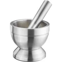 Thiru Mörser Premium mit Stößel und Deckel Ø 10 cm