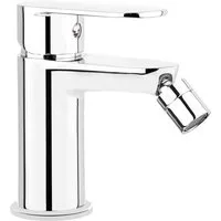 Lomadox Bidetarmatur ALPINIA-30 Einhebel Bidet-Armatur silber Chrom