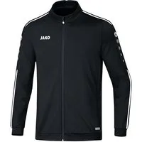 Jako Trainingsjacke Striker 2.0 (100% Shiny-Polyester-Tricot) schwarz/weiss Kinder