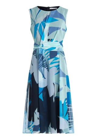 Betty & Co - Midikleid Dunkelblau/Blau - Gr. - 36