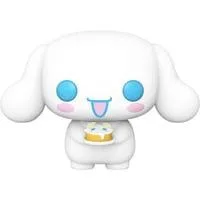Sanrio Cinnamoroll mit Kuchen Vinylfigur ca. 6,8 cm groß, Spielfigur