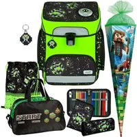 Scooli Schulranzen 1.Klasse Jungen EasyFit in unterschiedlichen Sets (7-tlg)