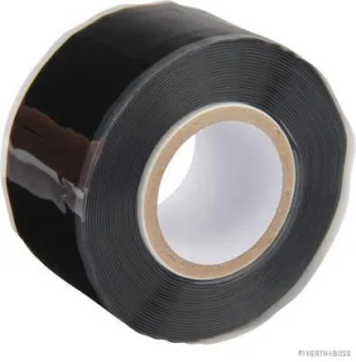 HERTH&BUSS Isolierband, 0,5mm x 25 mm x 3m, Silikon schwarz - 50272002