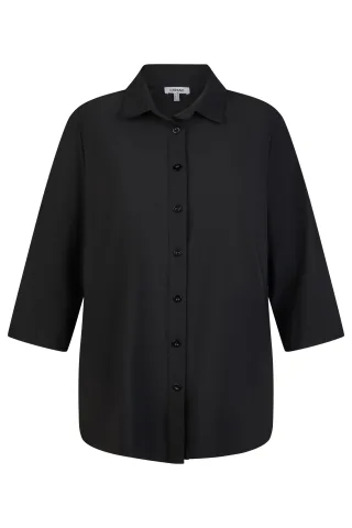 KjBRAND - BLOUSE schwarz - Gr. - 46