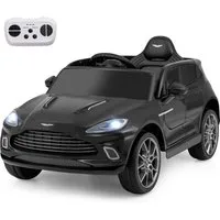 COSTWAY Elektro-Kinderauto Aston Martin, Elektroauto, mit USB, Fernbedienung, Musik