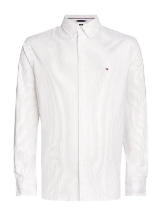 Tommy Hilfiger - 1985 Collection Regular Fit TH Flex Hemd beige - Gr. - XL