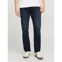 Jack & Jones Regular-fit-Jeans JJICLARK im Used-Look, Stretchkomfort und niedrige Leibhöhe Baumwollmischung, regular fit