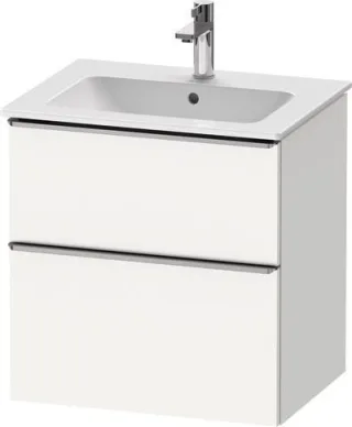 Duravit D-Neo Waschtischunterbau wandhängend Weiß Matt 610x462x625 mm - DE4361070180000 DE4361070180000