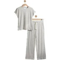 Next Top & Hose Kurzärmeliges Loungewear-Set (2-tlg)