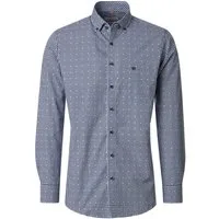 Redmond Langarmhemd kariert Comfort Fit