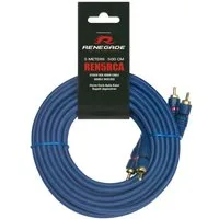 Renegade Renegade REN5RCA Chinch Stereo Audiokabel 5 m Auto-Lautsprecher