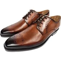Melvin & Hamilton M&H-Dylan1-Crust Wood Schnürschuh Lyra Lochung