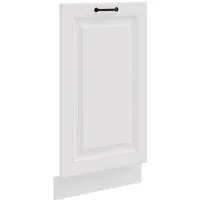 Küchen-Preisbombe Frontblende für vollintegrierten Geschirrspüler 45 cm Küche Stilo Weiß Einbauküche (Frontblende Geschirrspüler vollintegriert), Landhaus