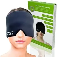 LisaCare Gesichtsmaske Migräne Maske - Kühlmaske - Kopfschmerzen Maske, Sanft & Geruchslos!