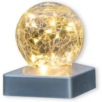 colourliving Pfostenkappe Zaunbeleuchtung Solar Pfostenlampe Pfostenkappe Zaunpfosten beleuchtet (1 St), mit Dämmerungssensor, Ein-/Aussschalter