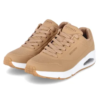 Skechers Low Sneaker UNO  Braun - Gr. 44 -  Textil