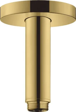 Hansgrohe Decken-Anschlussstück S DN15 100mm Polished Gold-Optik, 27393990 27393990