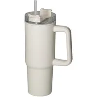 elasto Thermoflasche Trinkbecher "Tampa", 800 ml, weiß/creme