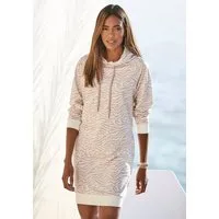 LASCANA Sweatkleid mit Kapuze und seitlichen Eingrifftaschen, Loungewear