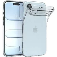 EAZY CASE Handyhülle Slimcover Clear für Apple iPhone 17 Serie 6,5 Zoll, Silikon Case für Apple iPhone Air Dünnes Backcover Handyhülle Klar