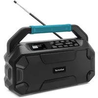 TechniSat VIOLA 231 OD Baustellenradio (Digitalradio (DAB), FM-Tuner mit RDS, 30 W, IPX4 Schutz, 18-V-Akkuaufnahme, Bluetooth)