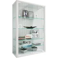 VCM Hängevitrine Wandvitrine Udina mit Glastüren und Glasböden, H.