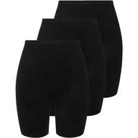 Ulla Popken Panty Panty 3er Pack Oberschenkelschutz (3-St)