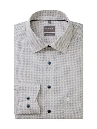 OLYMP - Businesshemd : Comfort Fit beige - Gr. - 43