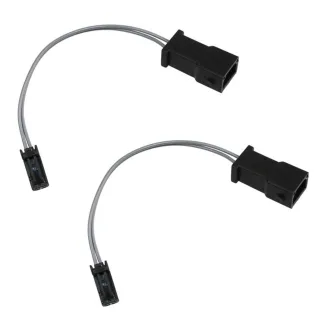 Original Kufatec LED Einstiegsbeleuchtung Tür Logo Adapter SET für viele Audi