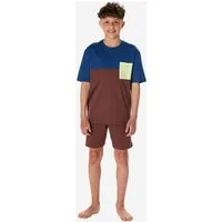 Schiesser Pyjama Nightwear (2 tlg) Schlafanzug, Pyjama Set, Nachtwäsche