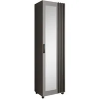 Beautysofa Garderobenschrank mit Tür und Spiegel LIVIA