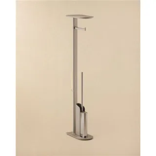 Cosmic Flat Stand-WC-Garnitur WJC512A0097001 mit Papierhalter, 100 x 193 x 760 mm, chrom
