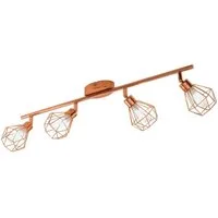 EGLO LED Deckenspot Zapata, Leuchtmittel inklusive, Deckenleuchte, Deckenstrahler, Flurlampe inkl. G9 Leuchtmittel