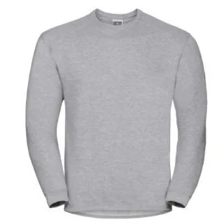 Russell Mens Rundhalsausschnitt Set In Sweatshirt Top (Light Oxford)