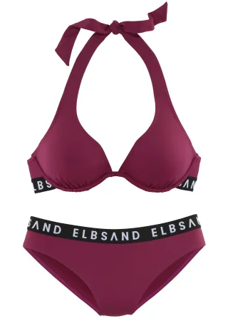 LASCANA - Elbsand LM Bügel-Bikini berry - Gr. - 38D