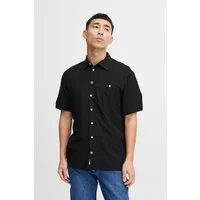 Blend Langarmhemd BHELLIOT SHIRT NOOS aus Viskose, gerade Passform, mit Knopfleiste
