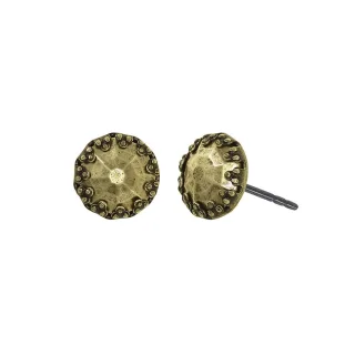 konplott - Ohrstecker - Lost and Found braun
