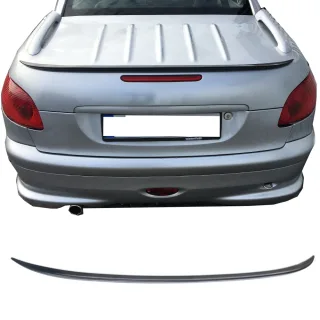 1x Kofferraumspoiler / Heckspoiler Lippe für Ihren Peugeot 206CC ab 1998-2006