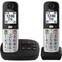 Panasonic KX-TGU432EXB - Schnurlostelefon - schwarz Festnetztelefon