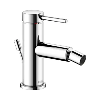 Keuco Ixmo Bidet-Einhebelmischer 59509012000 Ausladung 110mm, mit Ablaufgarnitur, verchromt