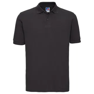 Russell - "Classic" Poloshirt für Herren (Schwarz)