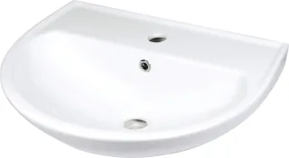 Neuesbad Waschbecken, Weiß, zur Wandmontage 520 mm NB1DECDJ6U5W1