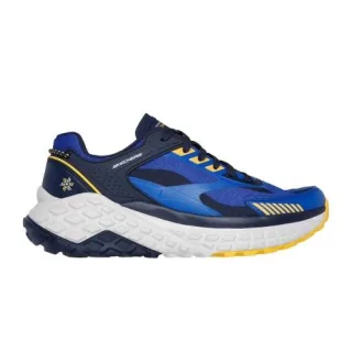 Skechers - "Monster Evo" Sneaker für Herren, Leder, Niedrig geschnitten (Blau)