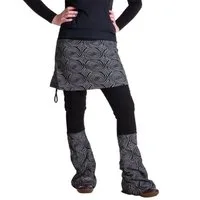 Vishes Hosenrock Rock- Schlag- Hosen Kombination - Lange Größe Goa, Boho, Ethno, Hippie Style